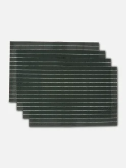 Geschirr|Primark Abwischbare Platzdeckchen, 4er-Pack Schwarz