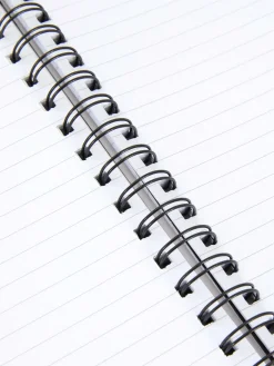 Notizbücher|Primark A5-Notizbuch Mit Pünktchenmuster Schwarz/Weiß