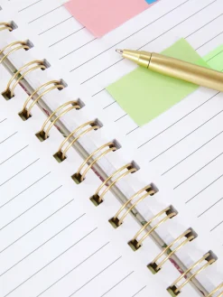 Notizbücher|Primark A5-Notizbuch Mit Rosenmuster Rosa