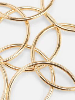 Schmuck|Primark Armreife In Metallic-Optik, 8er-Pack Gelb