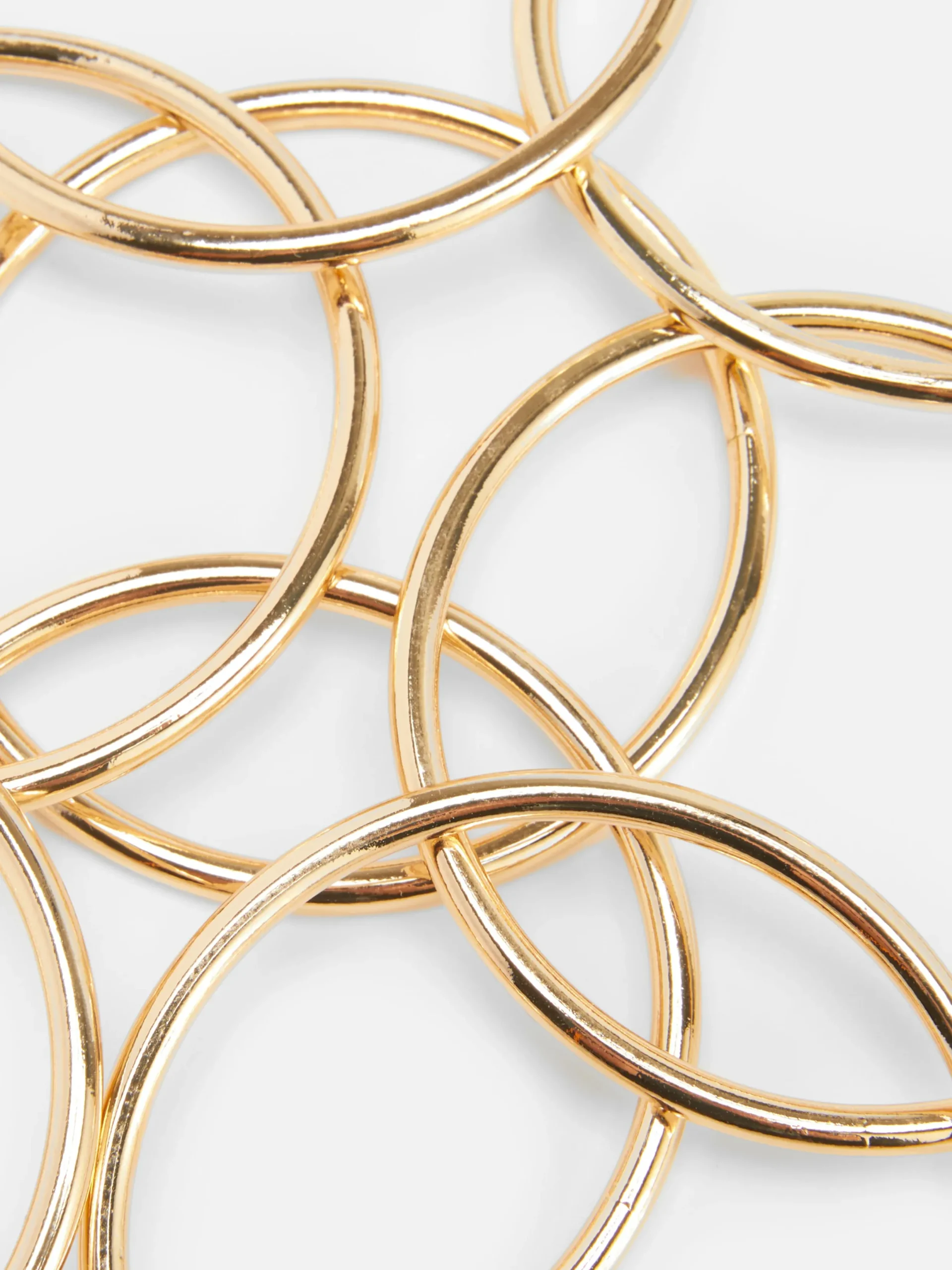 Schmuck|Primark Armreife In Metallic-Optik, 8er-Pack Gelb