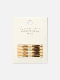 Schmuck|Primark Armreife In Metallic-Optik, 8er-Pack Gelb