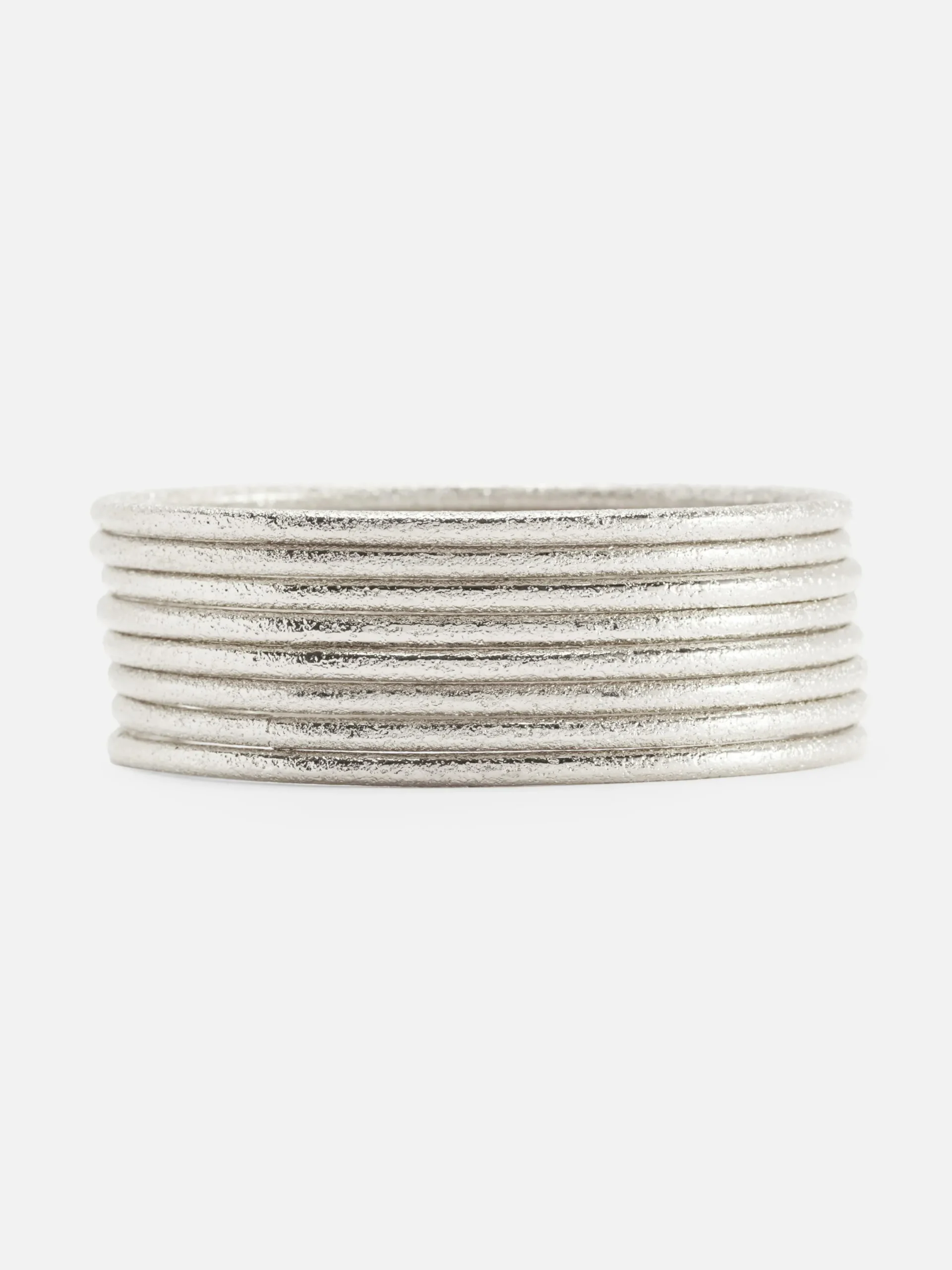 Schmuck|Primark Armreifset In Metallic-Optik Weiß