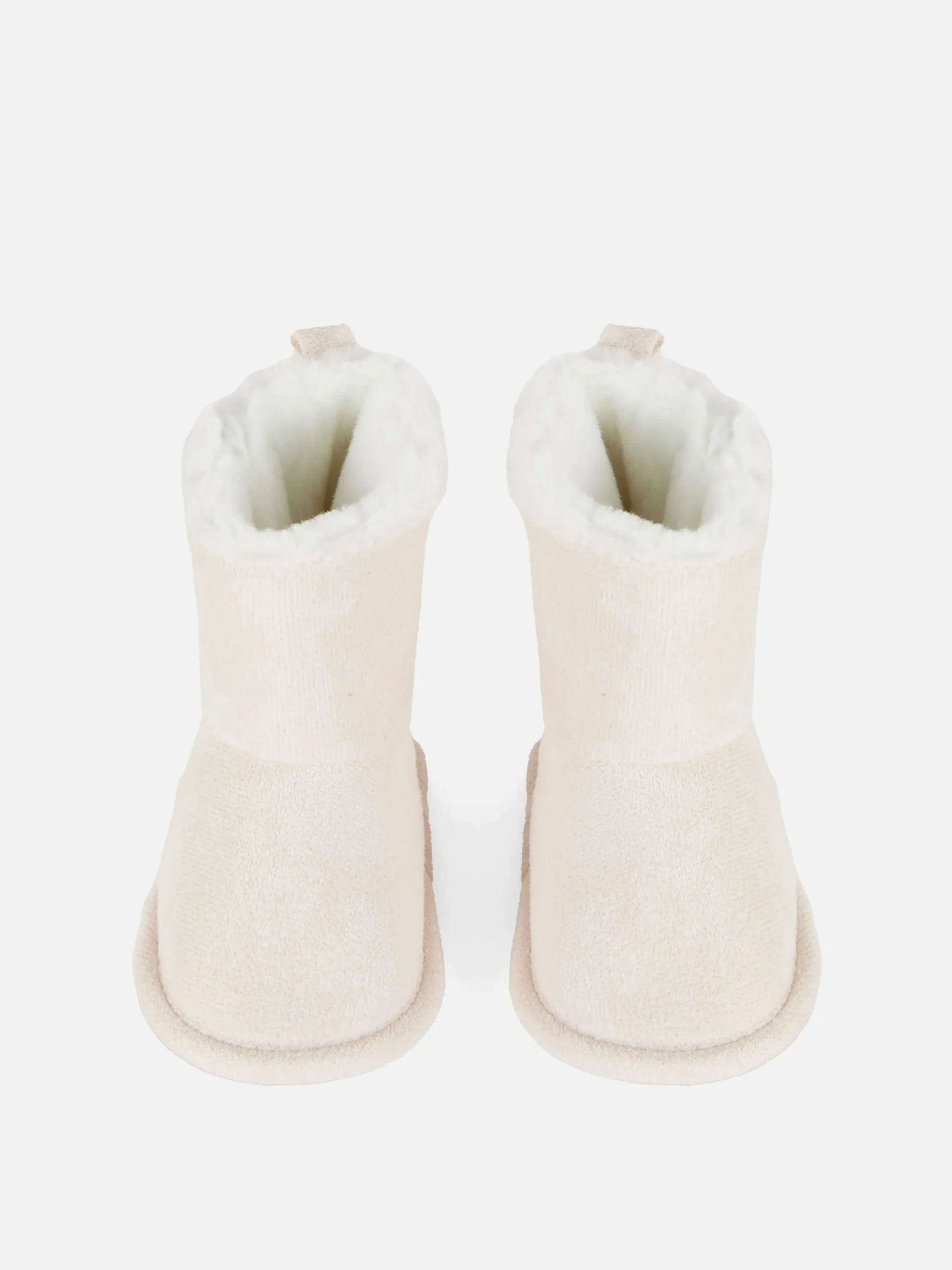 Stiefel|Primark Babystiefel Mit Kunstfellbesatz Rosa