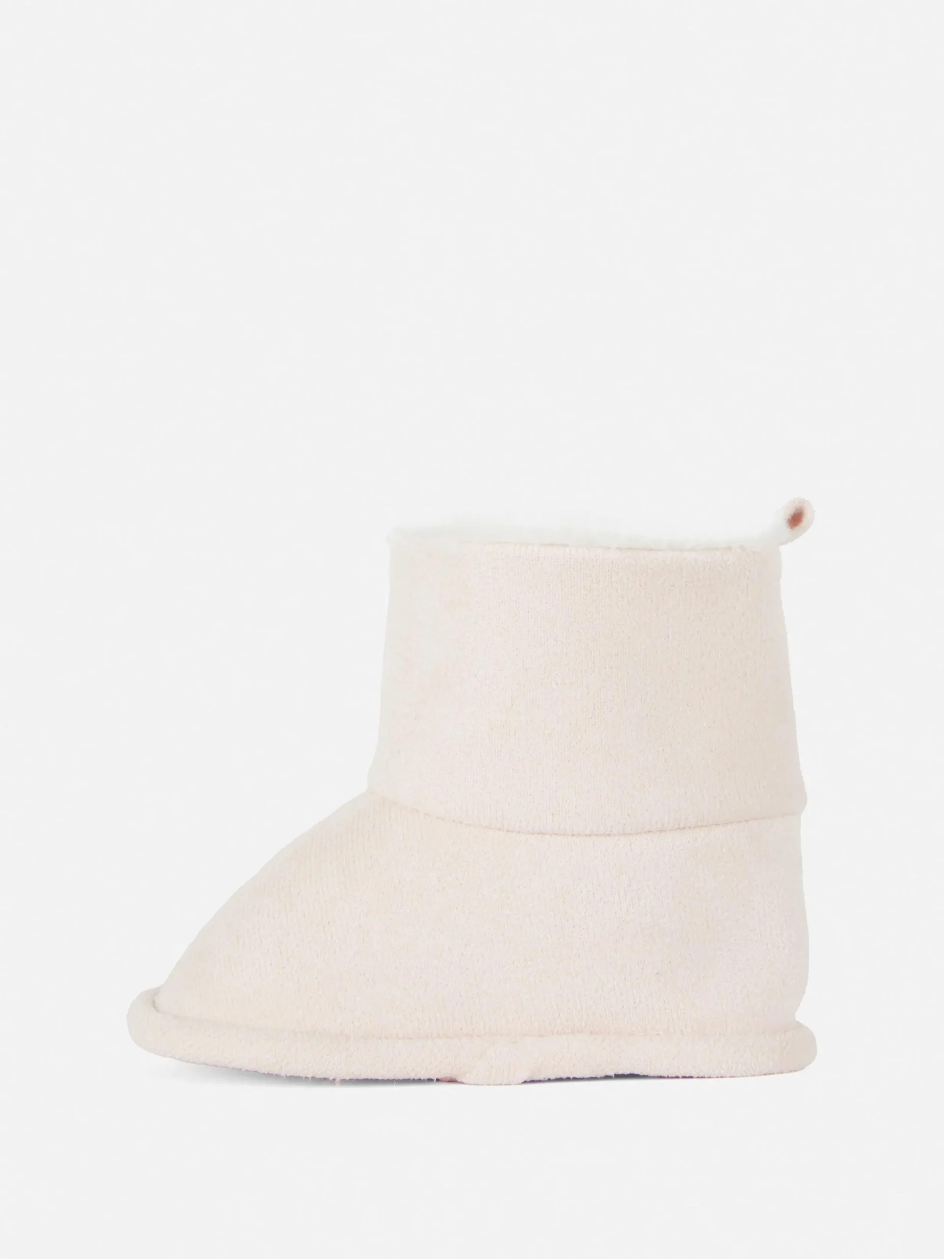 Stiefel|Primark Babystiefel Mit Kunstfellbesatz Rosa