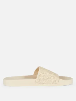 Flipflops Und Badesandalen|Primark Badesandalen Mit Häkelriemen Beige