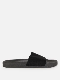 Flipflops Und Badesandalen|Primark Badesandalen Mit Häkelriemen Schwarz