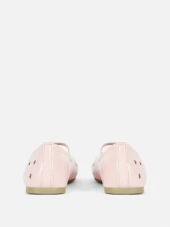 Flache Schuhe|Primark Ballerinas Mit Laser-Cuts In Sternenform Rosa