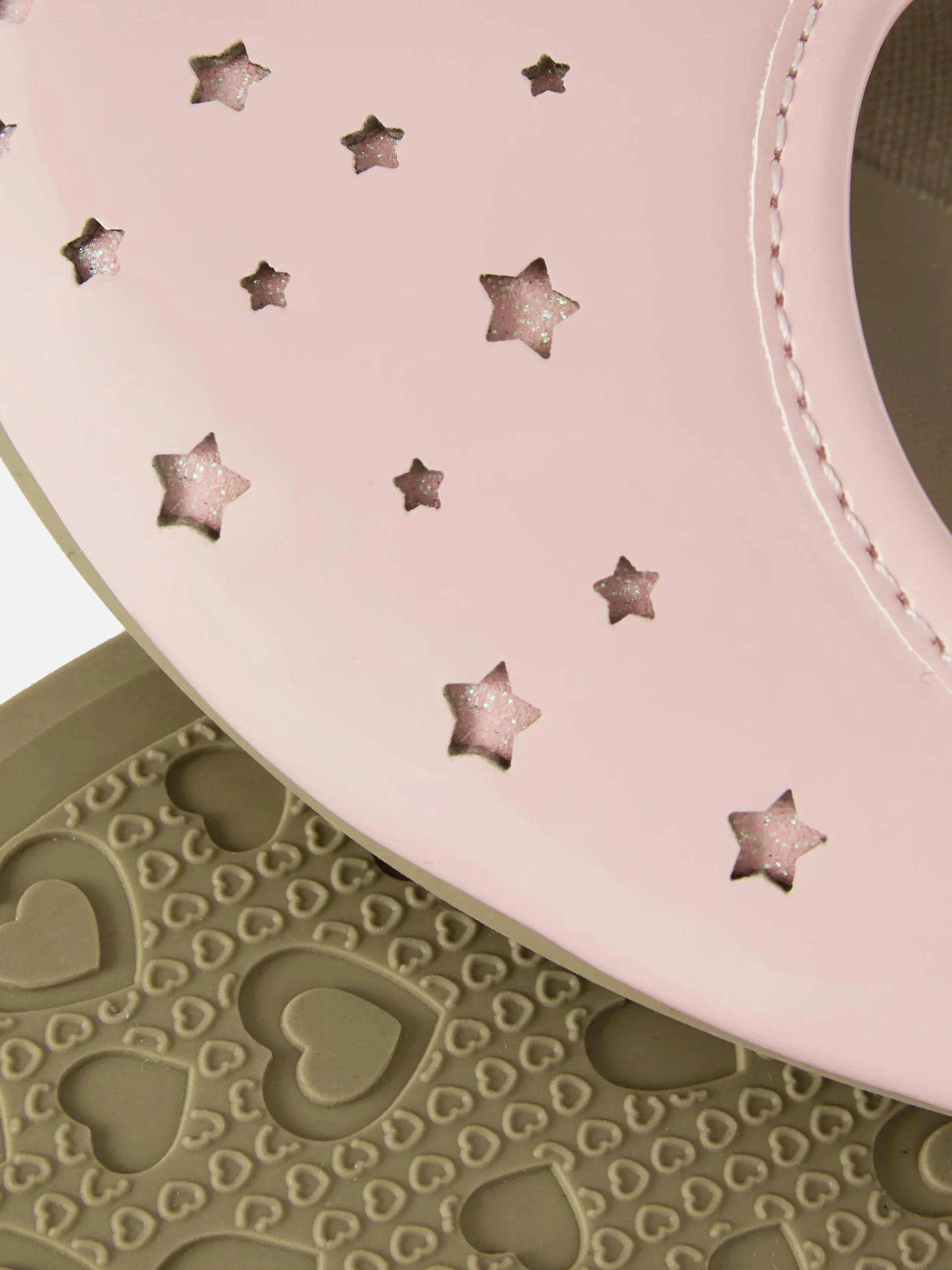 Flache Schuhe|Primark Ballerinas Mit Laser-Cuts In Sternenform Rosa