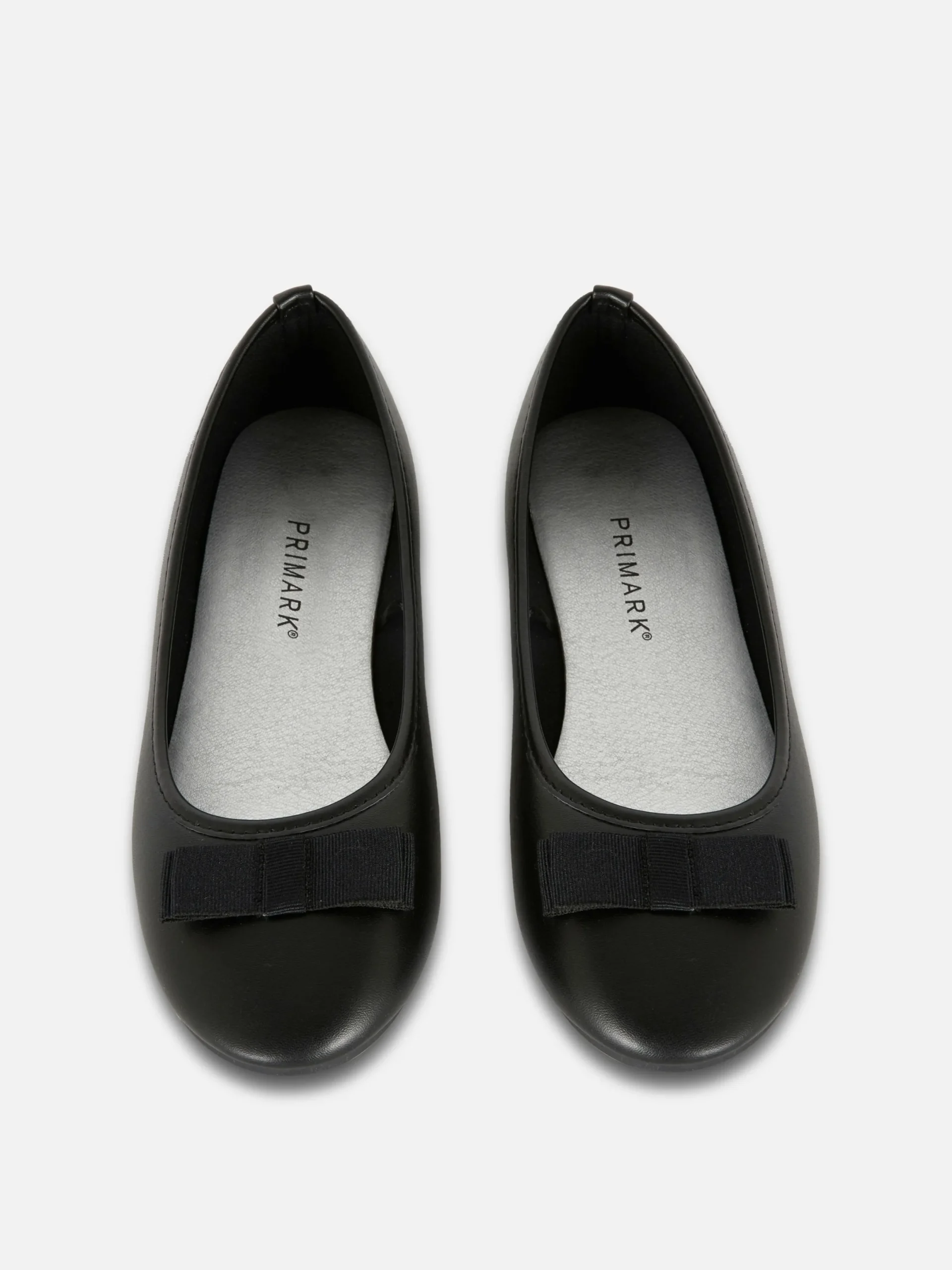 Flache Schuhe|Primark Ballerinas Mit Zierschleife Schwarz