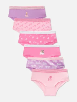 Unterwäsche|Primark „Barbie“ Hipster, 6er-Pack Rosa