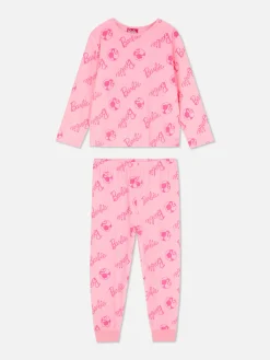 Schlafanzüge Und Nachtwäsche|Primark „Barbie“ Minky-Schlafanzug Rosa