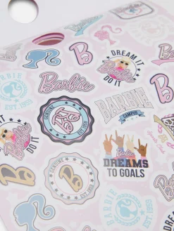 Basteln Und Handarbeiten|Primark „Barbie“ Stickerheft Rosa