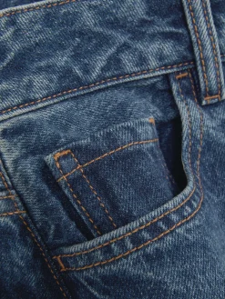 Denim|Jeans|Primark Barrel-Denim-Jeans Mittelblau