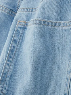 Denim|Jeans|Primark Barrel-Denim-Jeans Hellblau