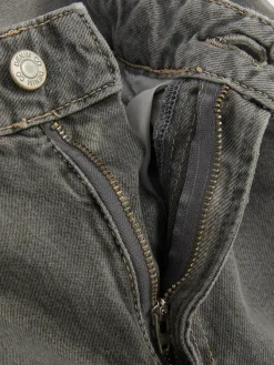 Jeans|Primark Barrel-Jeans Grau