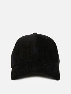 Mützen, Handschuhe Und Schals|Primark Basecap Aus Cord Schwarz