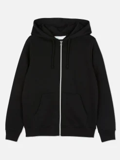 Loungewear|Hoodies Und Sweatshirts|Primark Basic Kapuzenpullover Mit Reißverschluss Schwarz