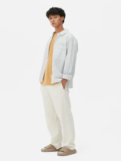 Jogginghosen|Primark Basic-Jogginghose Mit Geradem Bein Ecrufarben