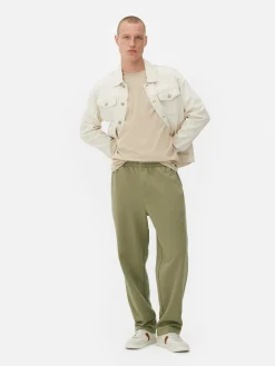 Jogginghosen|Primark Basic-Jogginghose Mit Geradem Bein Hellgrün