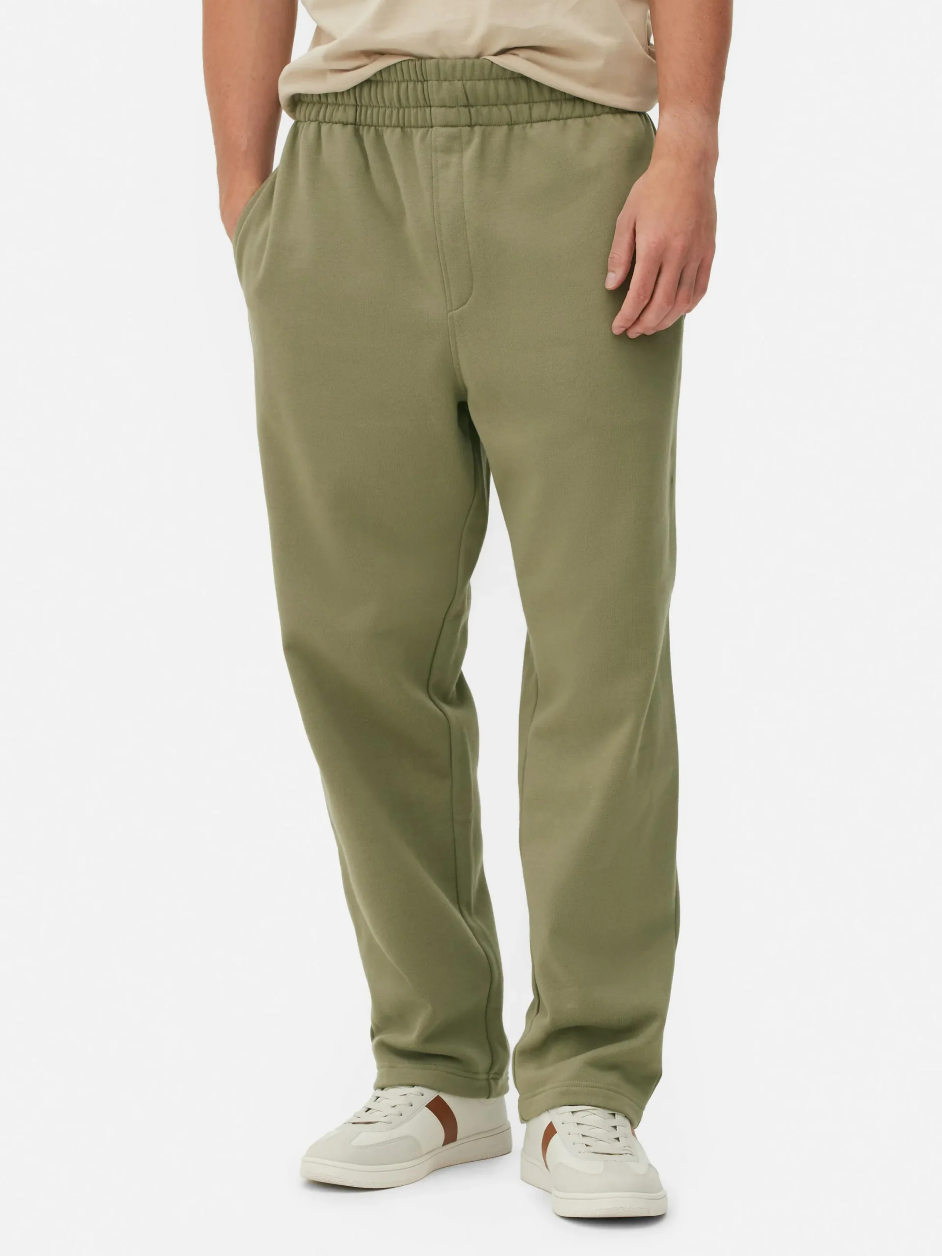 Jogginghosen|Primark Basic-Jogginghose Mit Geradem Bein Hellgrün