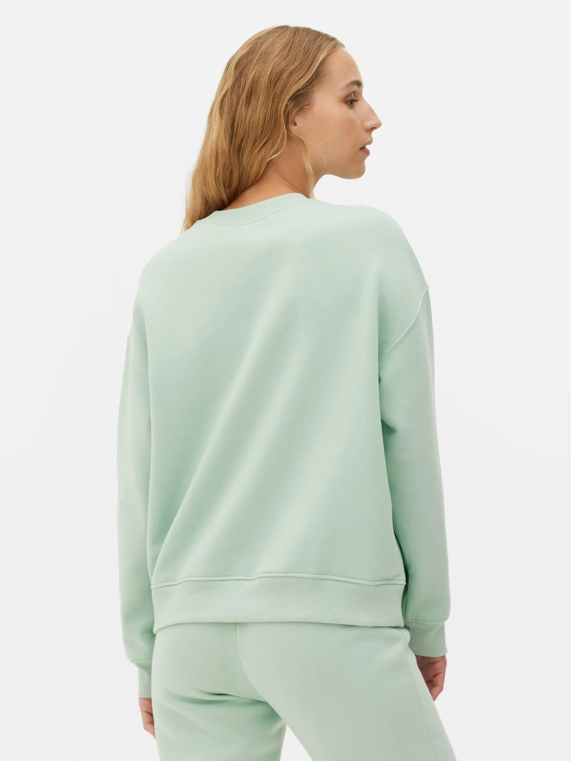 Hoodies Und Sweatshirts|Primark Basic-Sweatshirt Mit Rundhalsausschnitt Mintgrün
