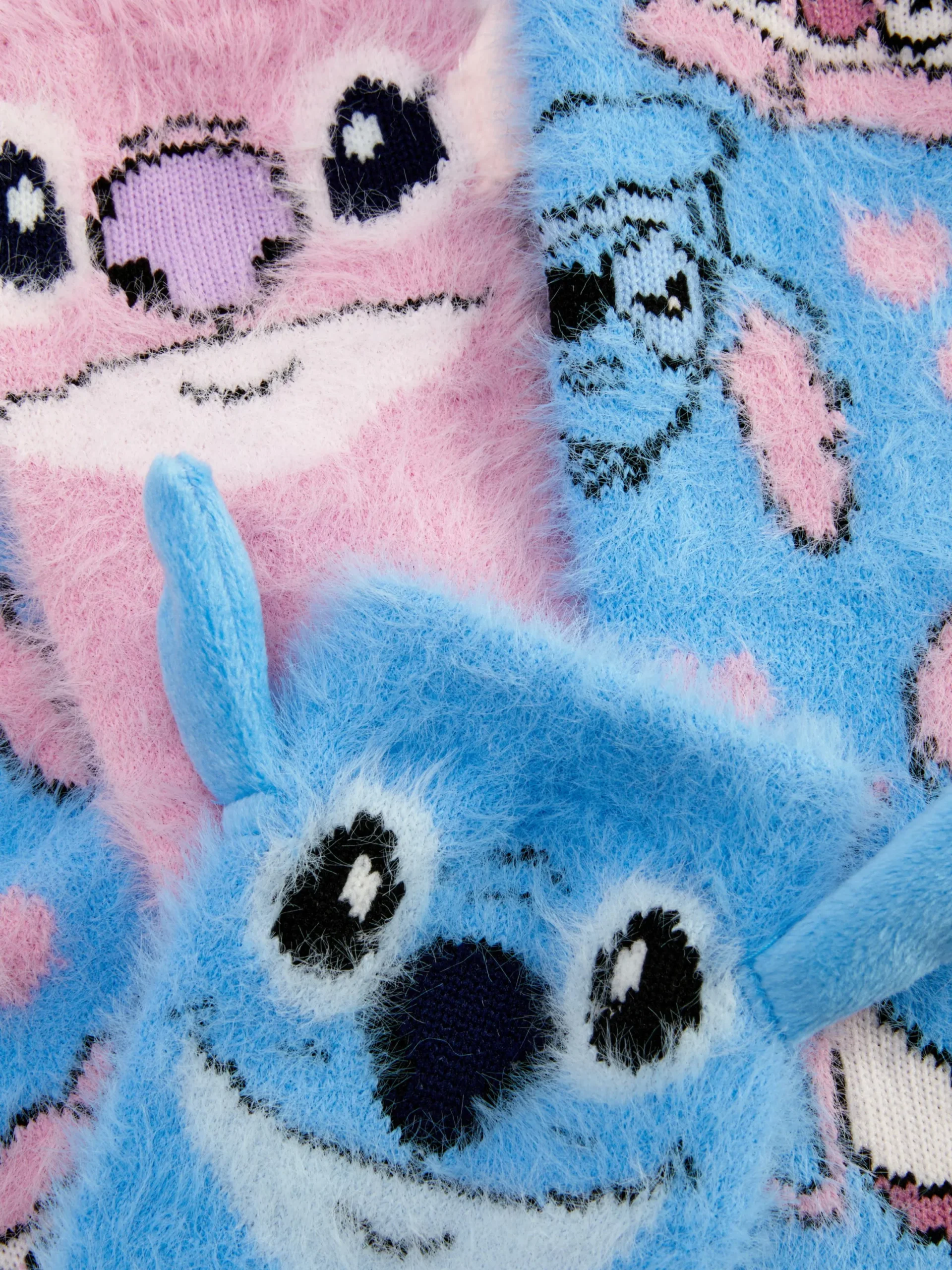 Socken Und Strumpfhosen|Primark Bequeme „Disney Stitch & Engel“ Socken, 2er-Pack Blau