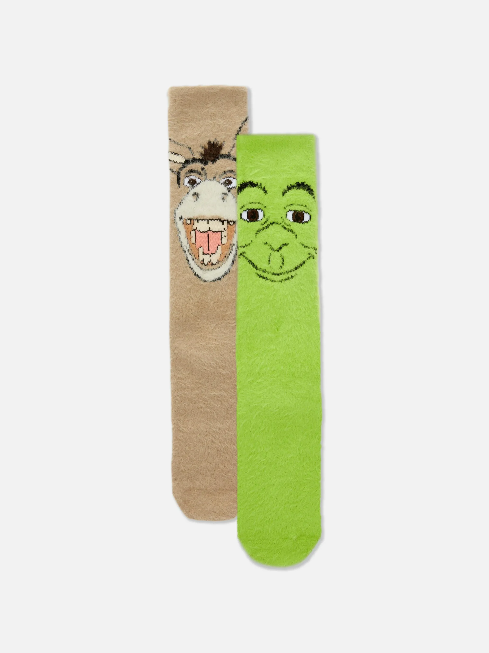 Socken|Primark Bequeme „Shrek“ Socken, 2er-Pack Grün