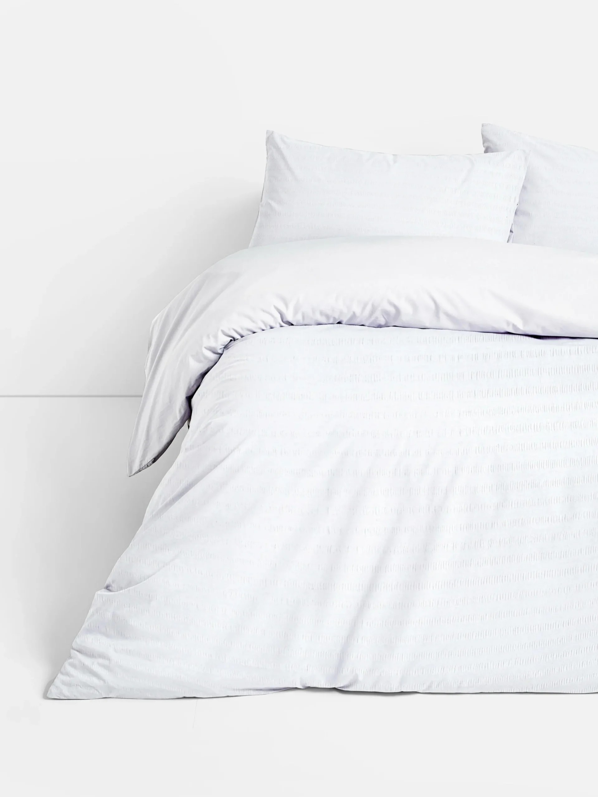 Bettwäsche Und Sets|Primark Bettwäscheset Aus Seersucker, Doppelbett Weiß