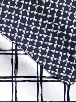 Bettwäsche Und Sets|Primark Bettwäscheset Mit Fensterkaros Für Doppelbetten Marineblau