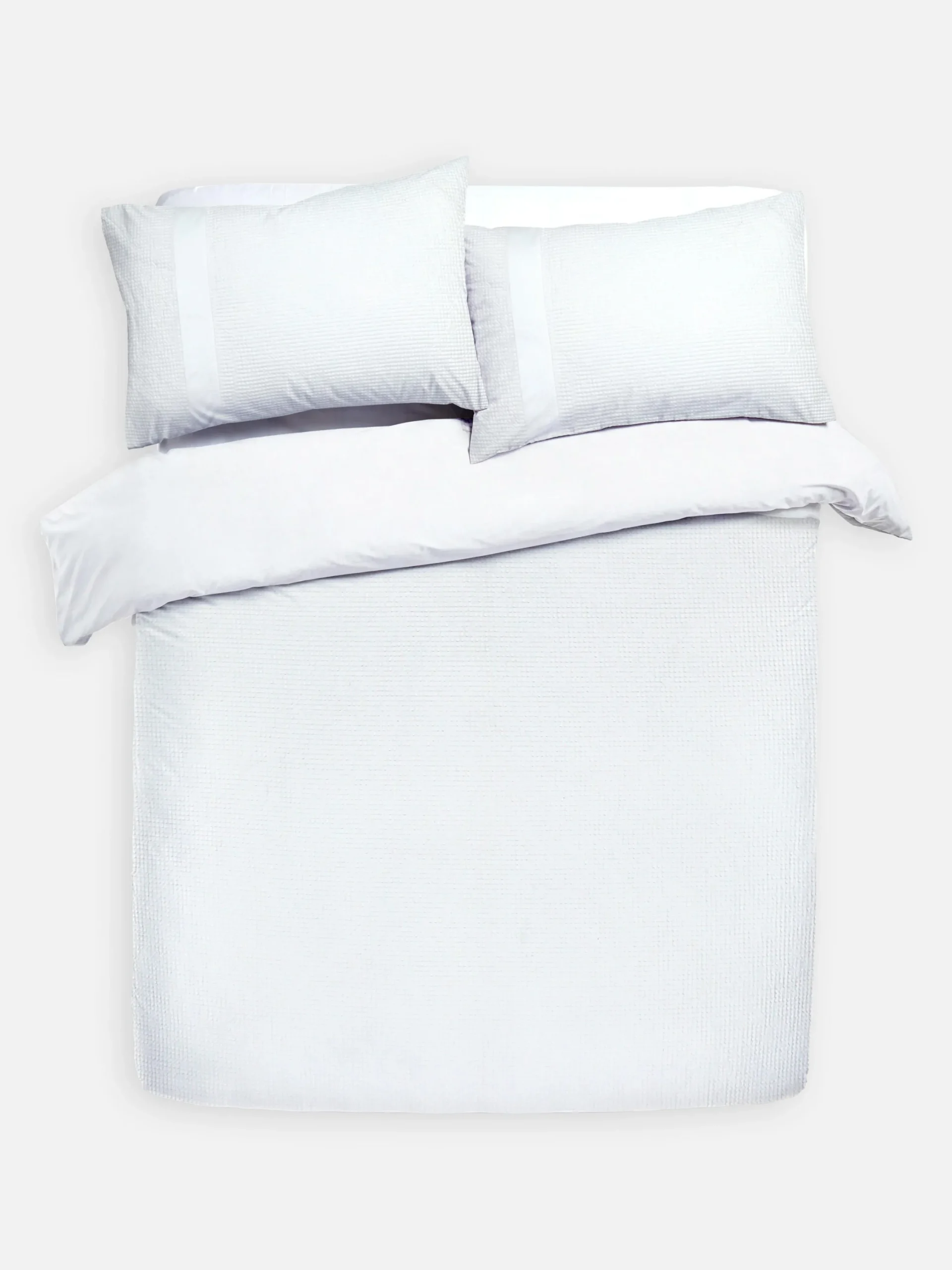 Bettwäsche Und Sets|Primark Bettwäscheset Mit Waffelstruktur, Kingsize Weiß