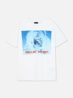 Tops Und T-Shirts|Primark „Billie Eilish“ T-Shirt Mit Grafik Weiß