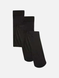 Socken Und Strumpfhosen|Primark Blickdichte Strumpfhose, 120 Den, 2er-Pack Schwarz