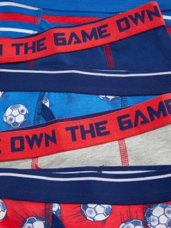 Unterwäsche|Primark Boxershorts Mit Fußball-Design, 5er-Pack Multi