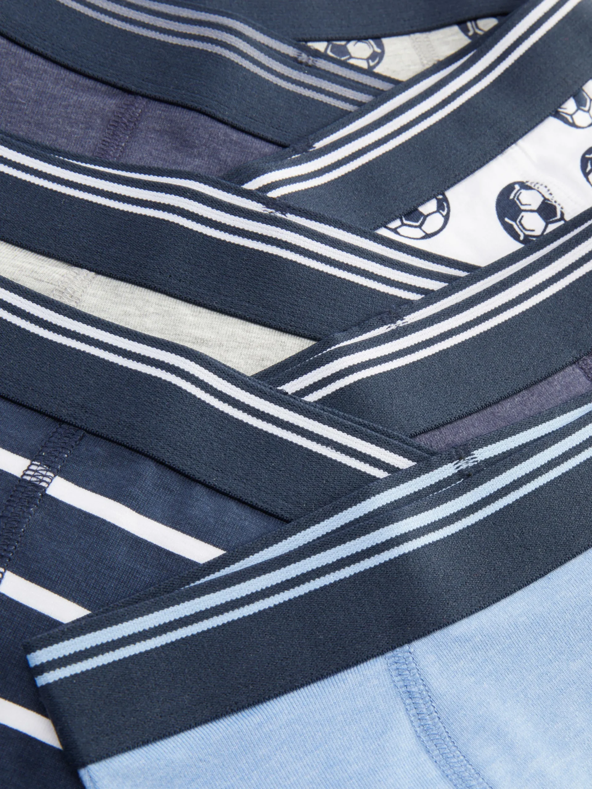 Unterwäsche|Primark Boxershorts Mit Fußball-Prints, 7er-Pack Multi