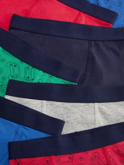Unterwäsche|Primark Boxershorts Mit Gaming-Controller-Design, 7er-Pack Multi