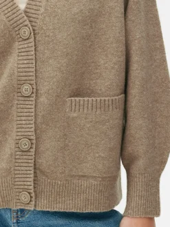 Pullover Und Cardigans|Primark Boyfriend-Strickcardigan Mit V-Ausschnitt Taupefarben
