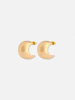 Schmuck|Primark Breite Halbcreolen Gelb