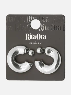 Schmuck|Primark Breite „Rita Ora“ Creolen Weiß