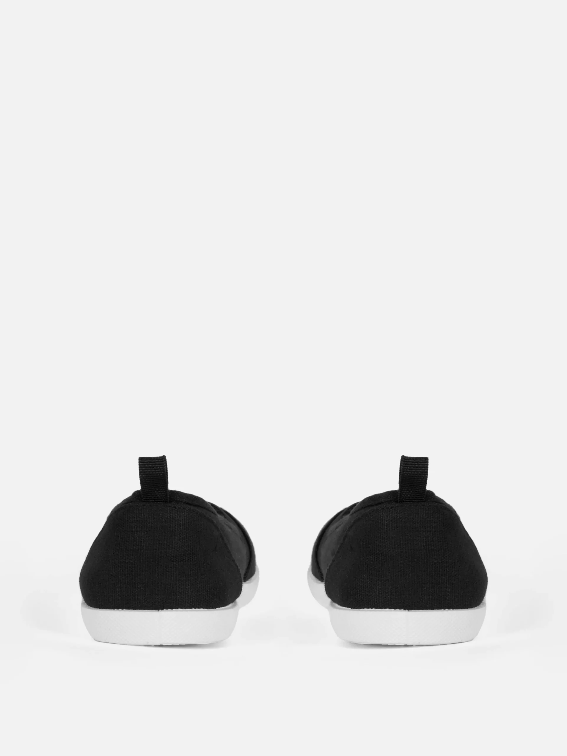 Sneakers|Primark Canvas-Schuhe Zum Hineinschlüpfen Schwarz