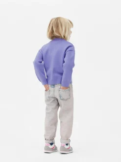 Pullover Und Cardigans|Primark Cardigan Mit V-Ausschnitt Und Einhorndesign Violett