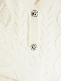 Pullover Und Cardigans|Primark Cardigan Mit Zopfmuster Ecrufarben
