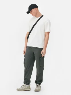 Hosen|Primark Cargohose Aus Funktionsgewebe Grau