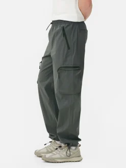 Hosen|Primark Cargohose Aus Funktionsgewebe Grau