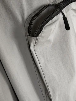 Hosen|Primark Cargohose Aus Funktionsgewebe Schiefergrau