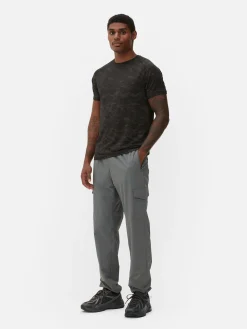 Hosen|Sportbekleidung|Primark Cargohose Mit Bündchen Anthrazitfarben