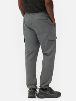 Hosen|Sportbekleidung|Primark Cargohose Mit Bündchen Anthrazitfarben