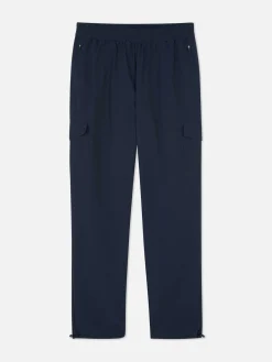Hosen|Sportbekleidung|Primark Cargohose Mit Bündchen Marineblau