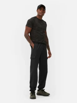 Hosen|Sportbekleidung|Primark Cargohose Mit Bündchen Schwarz