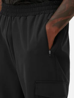 Hosen|Sportbekleidung|Primark Cargohose Mit Bündchen Schwarz